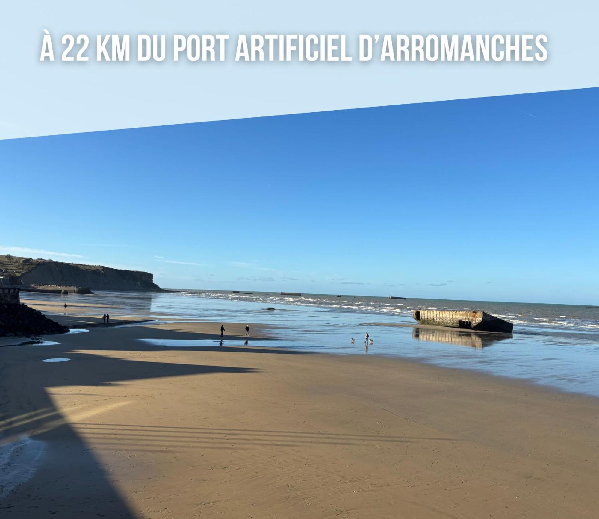 Sweet Omaha Belle Maison Recente Lumineuse Et Cosy Bien Equipee Jardin Clos 15 Mn A Pied Plage Omaha Beach Et Proche De Bayeux & Port En Bessin Saint-Laurent-sur-Mer Luaran gambar
